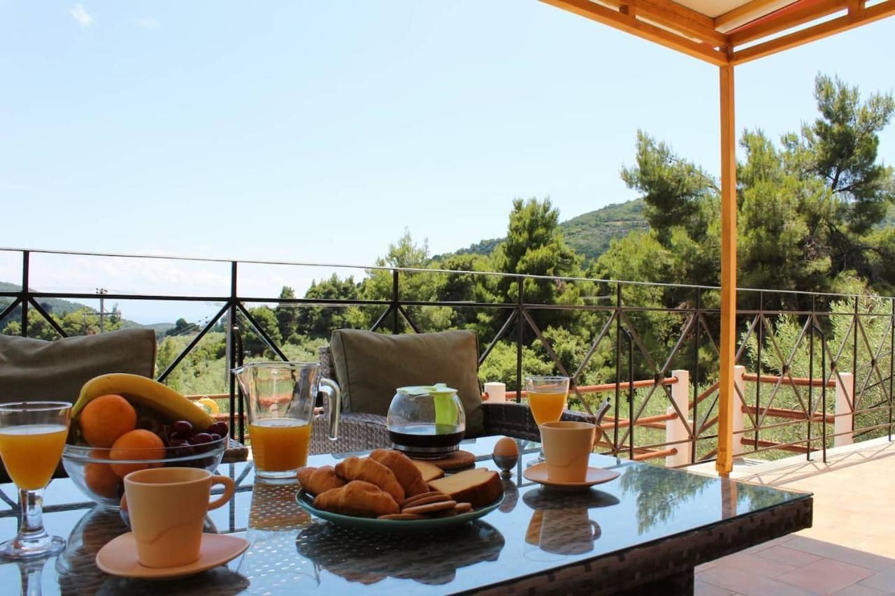 Villa Tenedos Skopelos Buitenkant foto