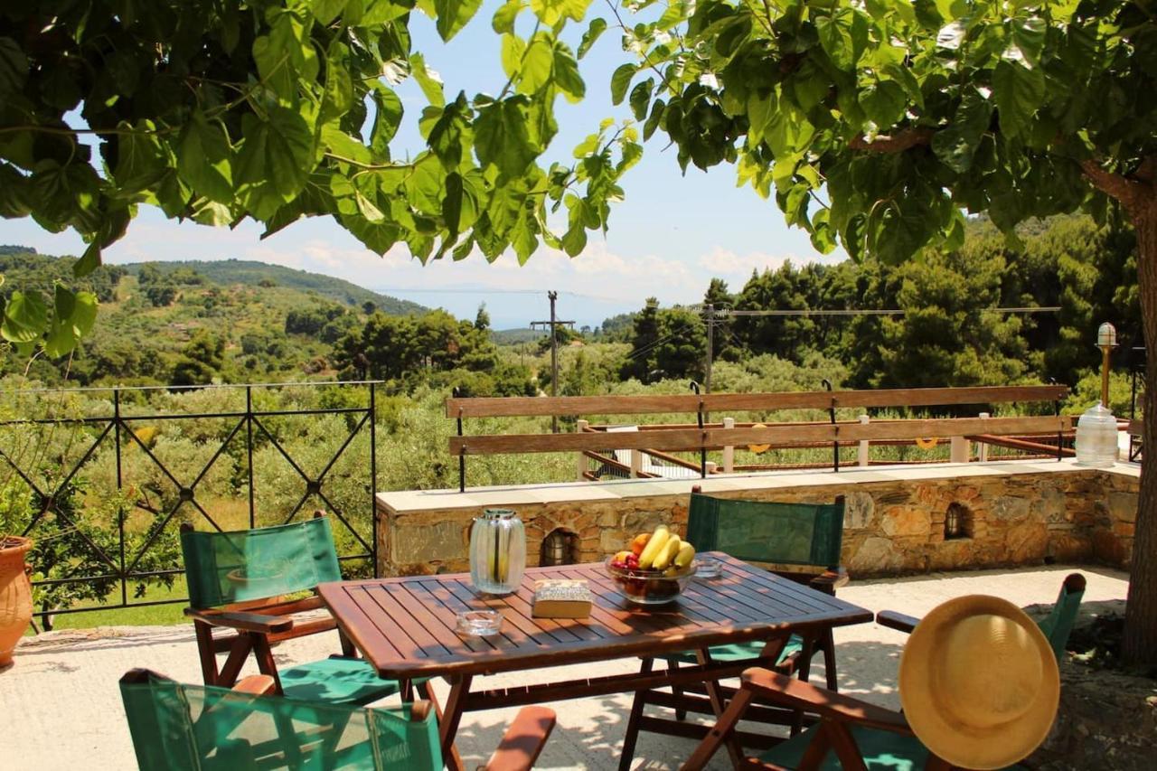 Villa Tenedos Skopelos Buitenkant foto
