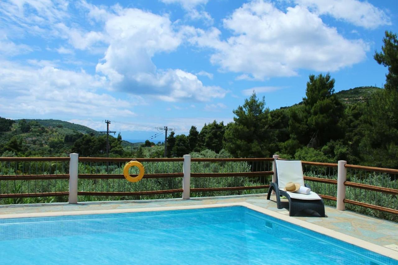 Villa Tenedos Skopelos Buitenkant foto
